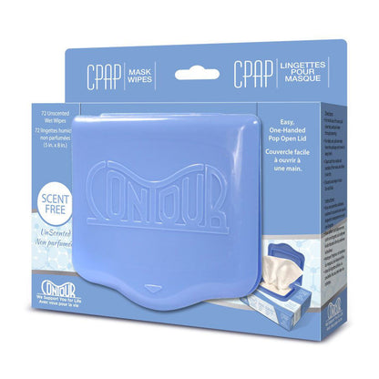 Contour Flat Pack CPAP Wipes