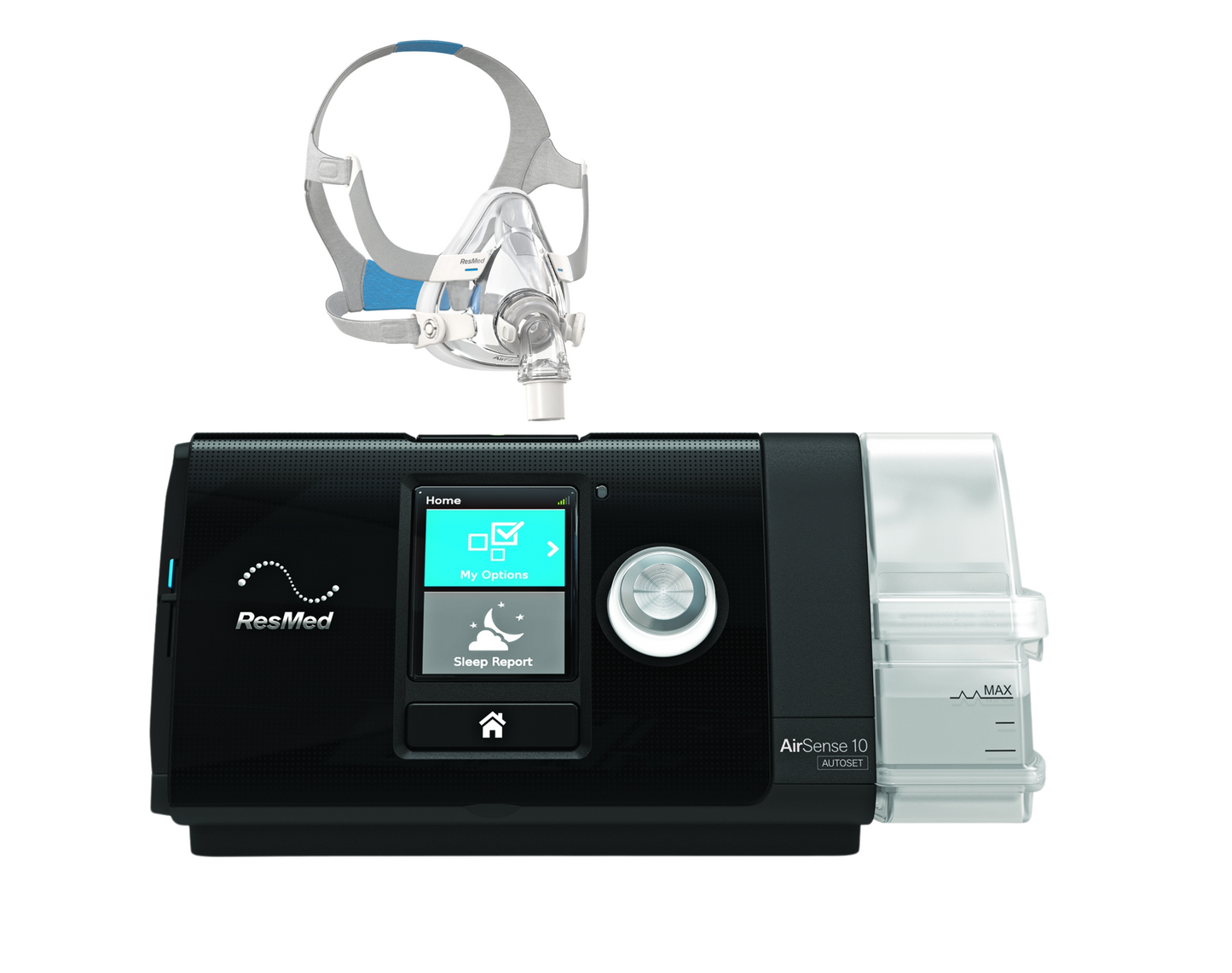 AirSense 10 AutoSet CPAP Machine with Airfit F20 Mask