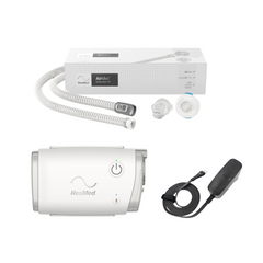 Airmini Autoset Travel CPAP Machine + AirMini F20 Full face Mask Set-up Pack