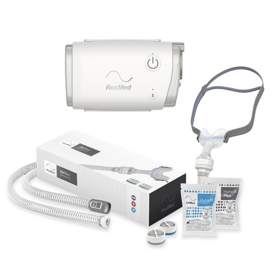 Pack d'installation de la machine CPAP de voyage AirMini AutoSet + masque N30